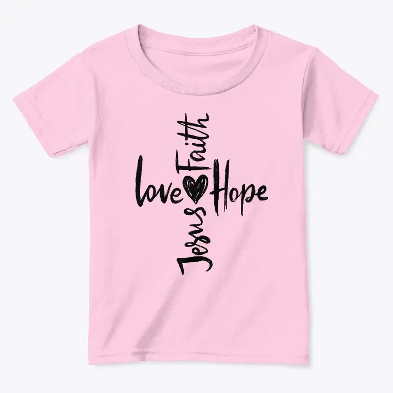 LOVE. HOPE. FAITH. JESUS